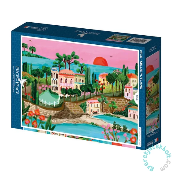 Pieces &amp; Peace 500 db-os puzzle - Nice (0103)