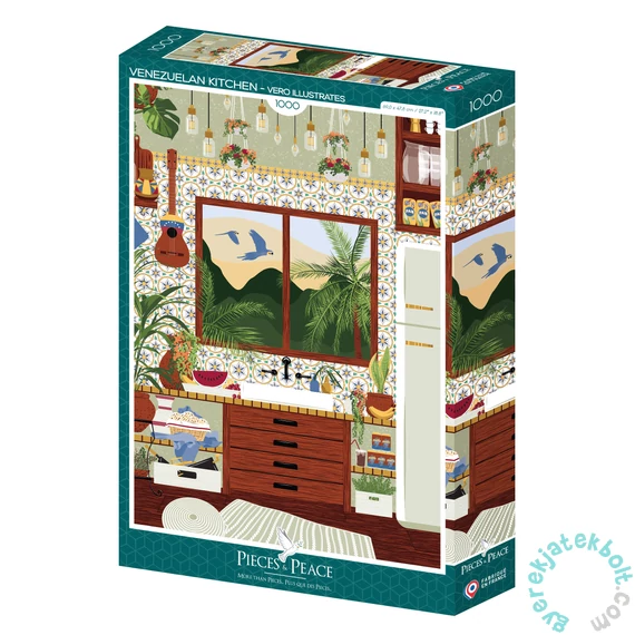 Pieces &amp; Peace 1000 db-os puzzle - Venezuelan Kitchen (0160)