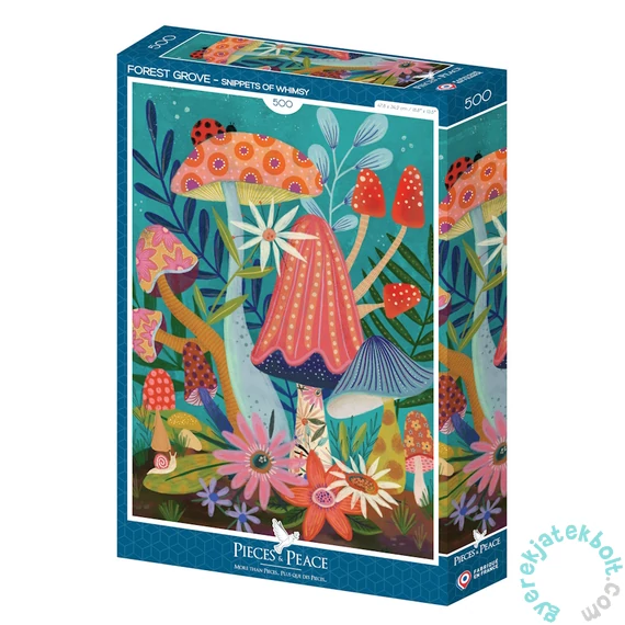 Pieces &amp; Peace 500 db-os puzzle - Forest Grove (0148)