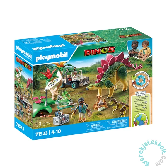 Playmobil 71523 Dinos Kutatótábor dinókkal játékszett