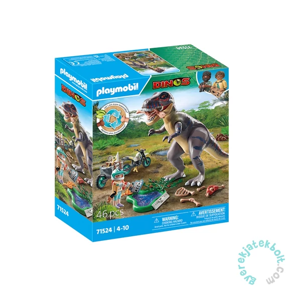 Playmobil 71524 Dinos A T-Rex nyomában játékszett