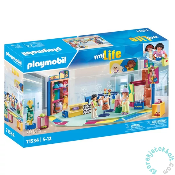 Playmobil 71534 My Life Divatüzlet játékszett