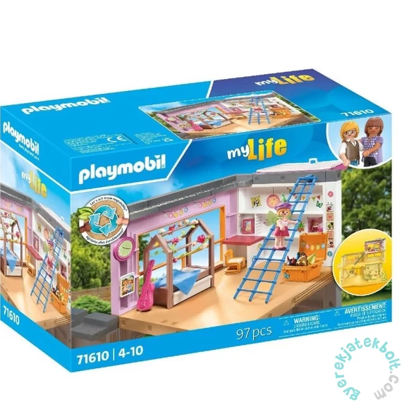 Playmobil 71610 My Life Gyerekszoba játékszett