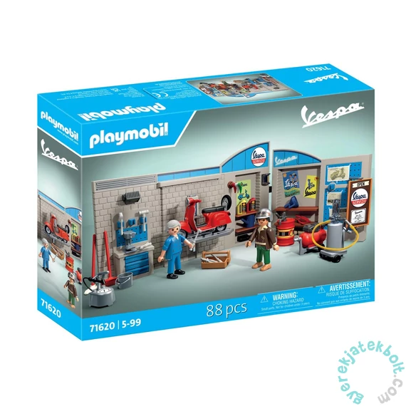 Playmobil 71620 Vespa 60-as évekbeli Vespa garázs játékszett