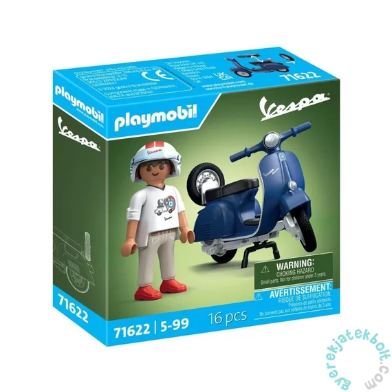Playmobil 71622 1969 Vespa 150 Sprint Veloce - kék játékszett