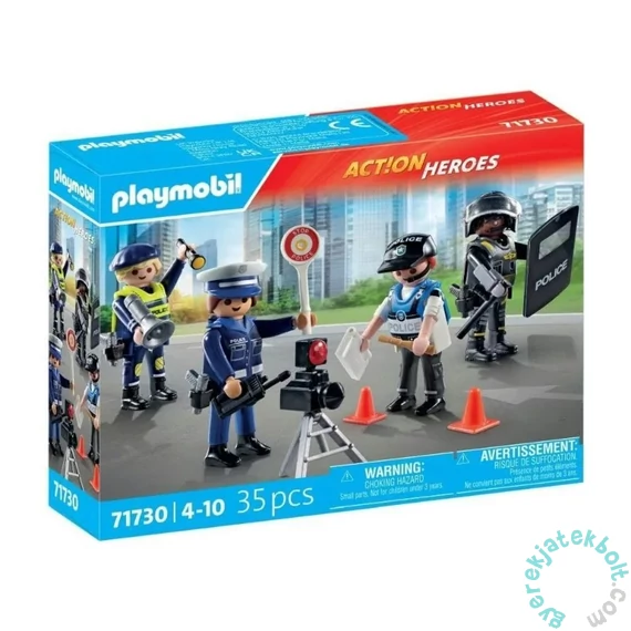 Playmobil 71730 Action Heroes Rendőrök szett játékszett