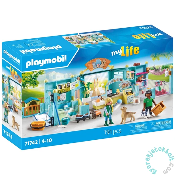 Playmobil 71742 My Life Kisállatpanzió játékszett