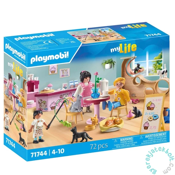 Playmobil 71744 My Life Cicakávézó játékszett
