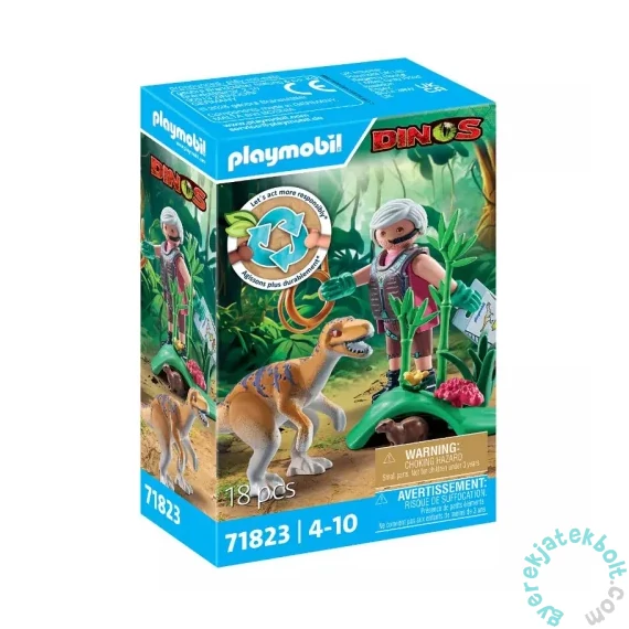 Playmobil 71823 Dinos Velociraptor játékszett
