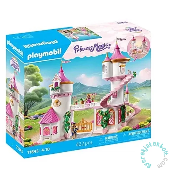 Playmobil 71845 Princess Magic Hercegnő mesés kastélya királyi párral játékszett