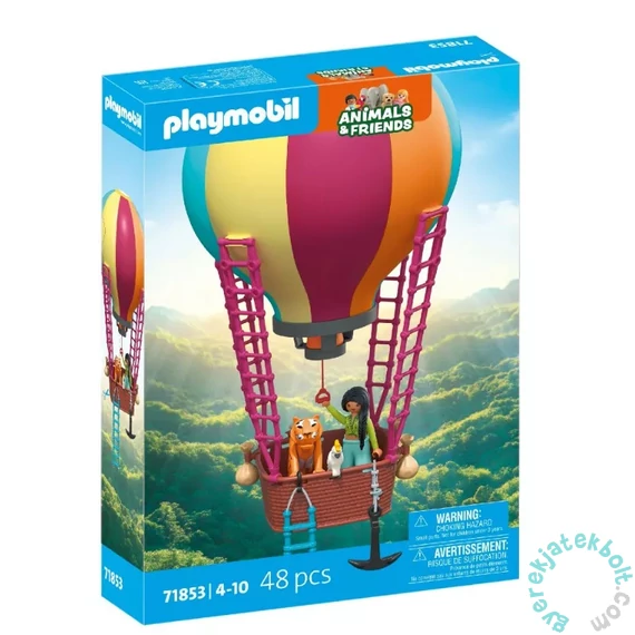 Playmobil 71853 Animals &amp; Friends Léggömbutazás játékszett