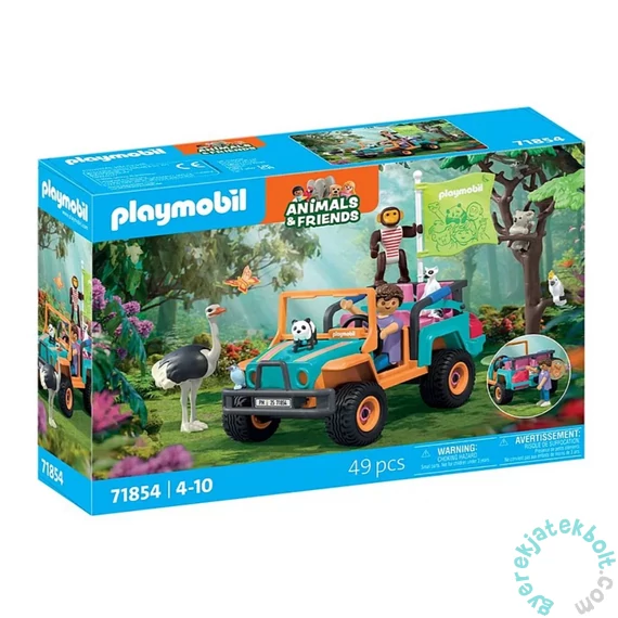 Playmobil 71854 Animals and Friends Színes terepjáró játékszett