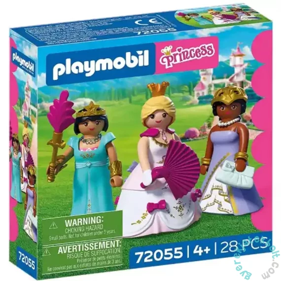 Playmobil 72055 Princess Három hercegnő játékszett