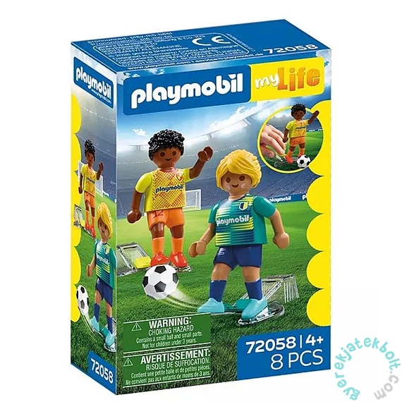 Playmobil 72058 My Life Focisták játékszett