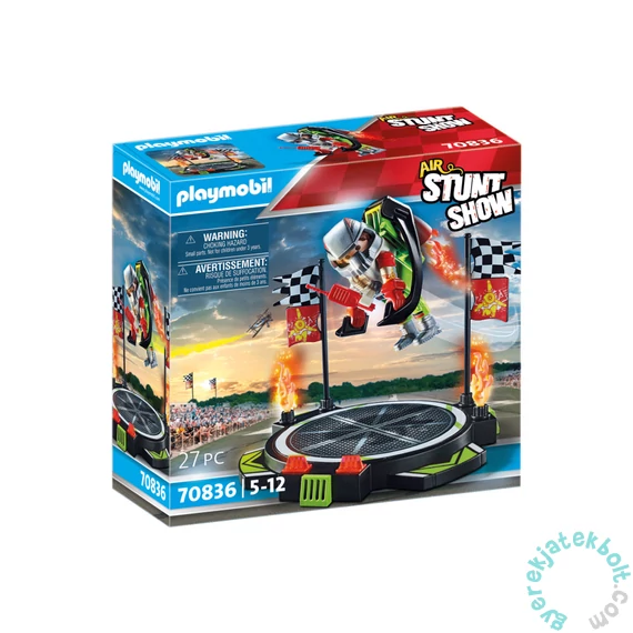 Playmobil - Air StuntShow - Légi kaszkadőrök - Jetpack játékszett