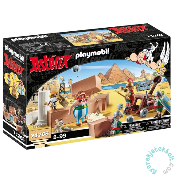 Playmobil - Asterix - Edifis - Numerobis és a csata a palotáért játékszett
