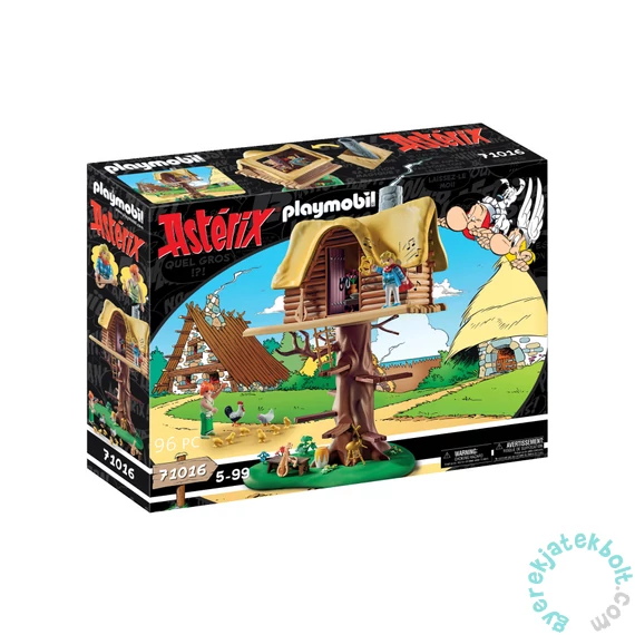 Playmobil - Asterix - Hangianix és a faház játékszett