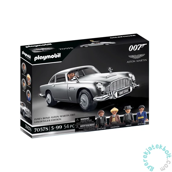 Playmobil - Aston Martin - James Bond Aston Martin DB5 - Goldfinger Edition autó