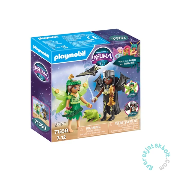 Playmobil - Ayuma - Forest és  Bat Fairy tündérek lélekállattal játékszett