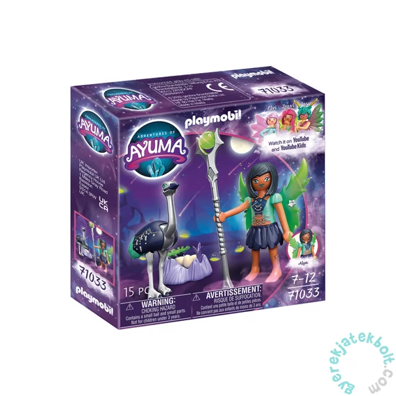 Playmobil - Ayuma - Moon Fairy Holdtündér lélekállattal játékszett