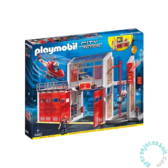 Playmobil - City Action - Óriás tűzoltóállomás játékszett