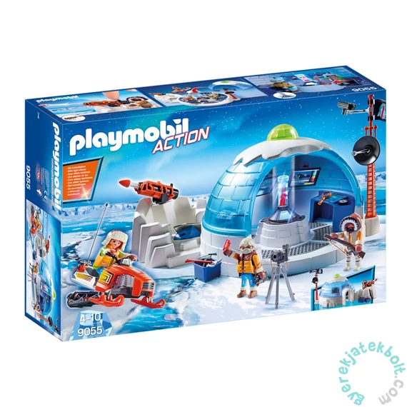 Playmobil City Action - Sarki felügyelő főhadiszállása játékszett