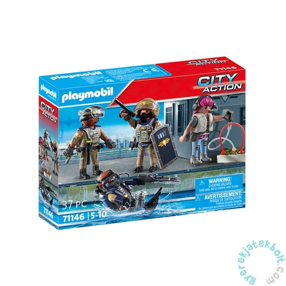 Playmobil - City Action - SWAT - Figuraszett