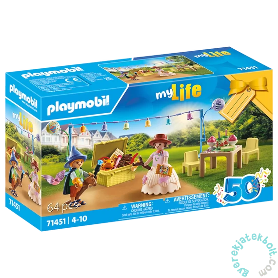 Playmobil - City Life - Jelmezbál játékszett (71451)