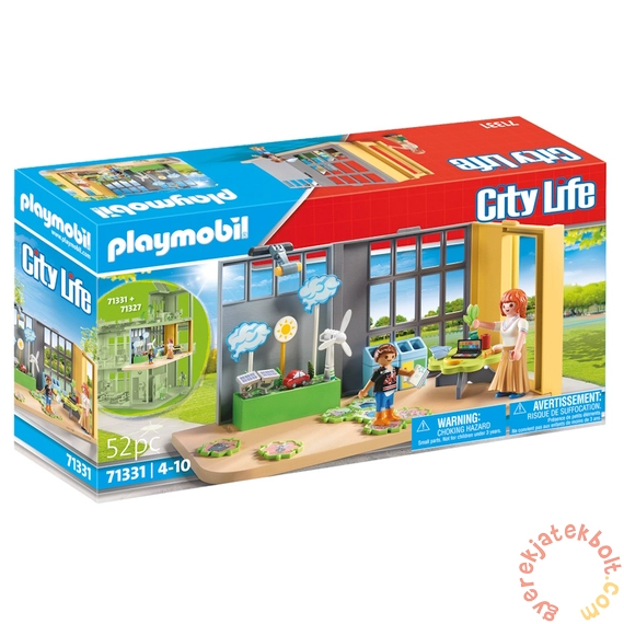 Playmobil - City Life - Iskolai tanterem: Éghajlattan játékszett