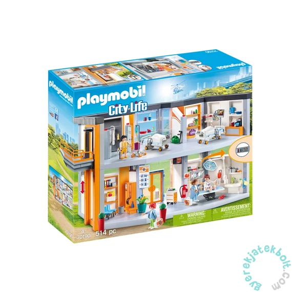 Playmobil - City Life - Nagy kórház játékszett