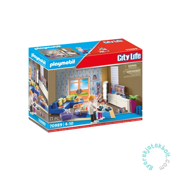 Playmobil - City Life - Nappali szoba játékszett