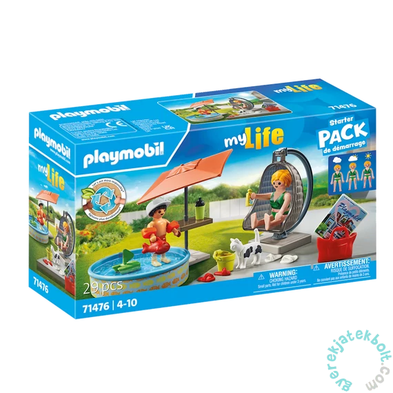 Playmobil - City Life - Pancsolás a kertben játékszett (71476)