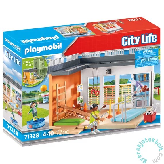 Playmobil - City Life - Tornaterem bővítmény játékszett
