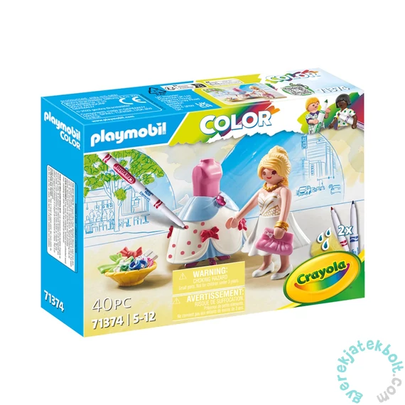 Playmobil - Color - Divattervező színezhető játékszett