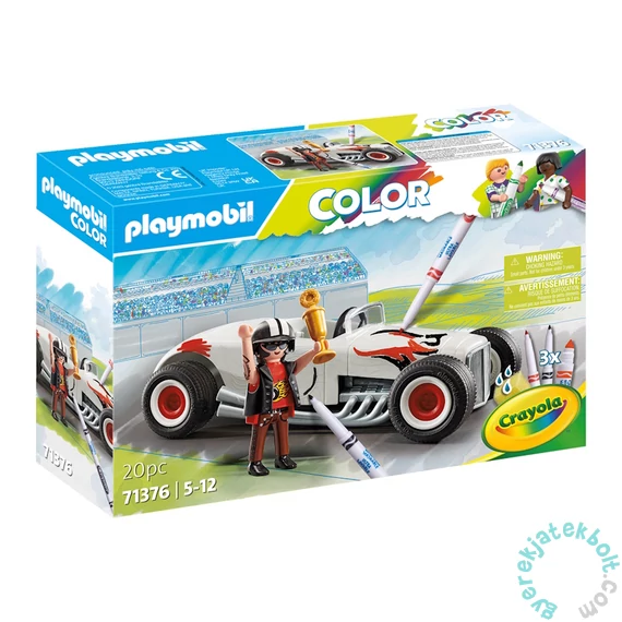 Playmobil - Color - Hot Rod színezhető játékszett