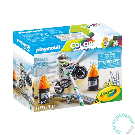 Playmobil - Color - Motor színezhető játékszett
