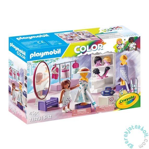 Playmobil - Color - Öltöző színezhető játékszett