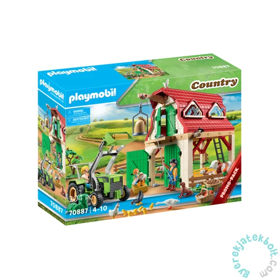 Playmobil - Country - Farm állatokkal játékszett (70887)