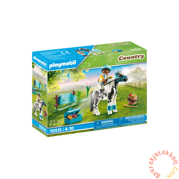 Playmobil - Country - Gyűjthető póni - Lewitzi játékszett