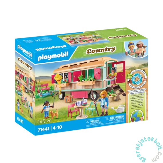 Playmobil - Country - Hangulatos vagonkávézó játékszett