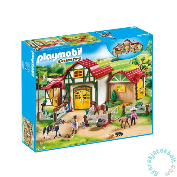 Playmobil Country - Nagy lovarda játékszett