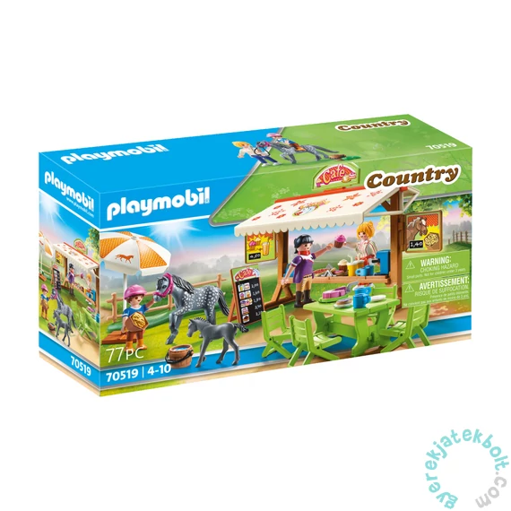Playmobil - Country - Pónifarm - Kávézó játékszett
