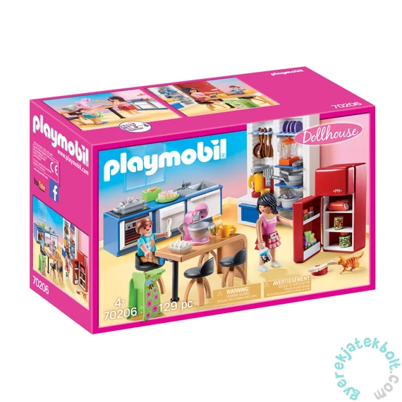 Playmobil - Dollhouse - Családi konyha játékszett