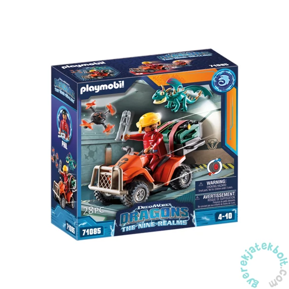 Playmobil 71085 Dragons Nine Realms - Icaris Quad &amp; Phil játékszett