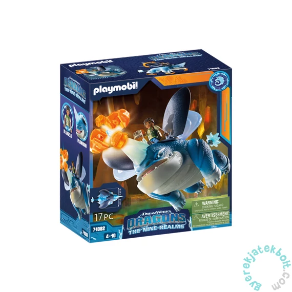 Playmobil - Dragons:The Nine Realms - Plowhorn és Dangelo játékszett