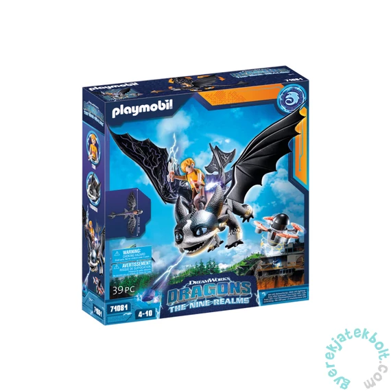Playmobil - Dragons:The Nine Realms - Thunder és Tom játékszett