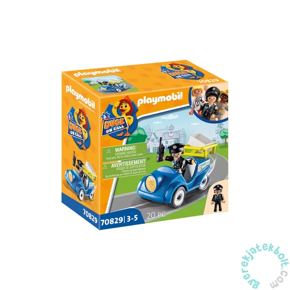 Playmobil - Duck on Call - Mini rendőr játékszett