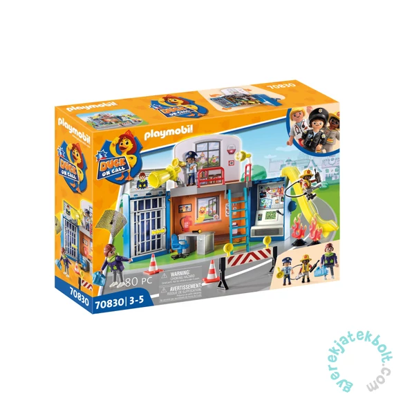 Playmobil - Duck on Call - Mobil irányítóközpont játékszett