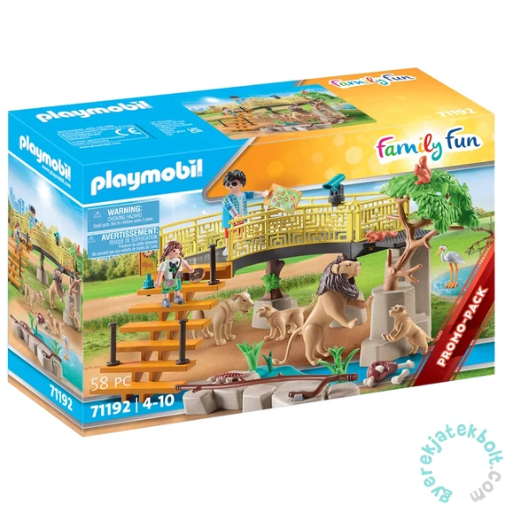 Playmobil - Family Fun - Oroszlánok a szabadban játékszett