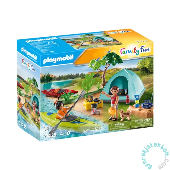 Playmobil - Family Fun - Sátorozás játékszett